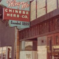 Wing Wo Chinese Medicine Co. Storefront on West Sprague Avenue